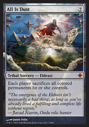 All Is Dust (Rise of the Eldrazi) Near Mint