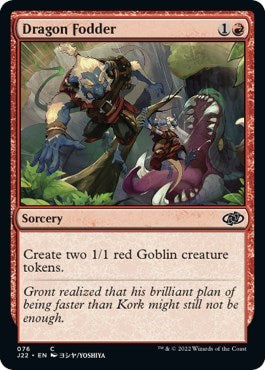 Dragon Fodder (76) (Jumpstart 2022) Near Mint