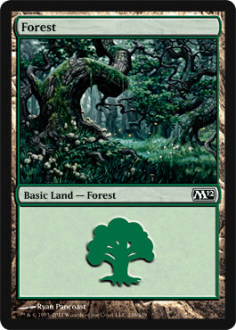 Forest (249) (Magic 2012 Core Set) Near Mint Foil