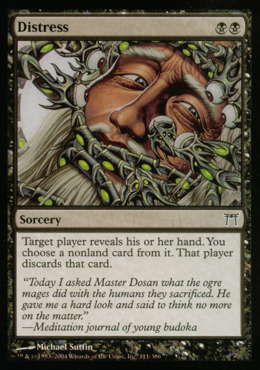 Distress (Champions of Kamigawa) Light Play Foil