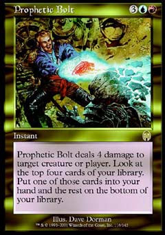 Prophetic Bolt (Apocalypse) Light Play Foil French