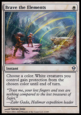 Brave the Elements (Zendikar) Near Mint