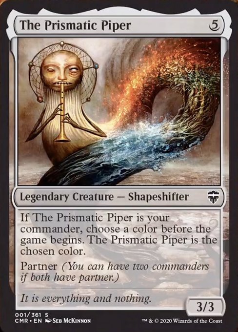 The Prismatic Piper (Commander Legends) Near Mint Foil