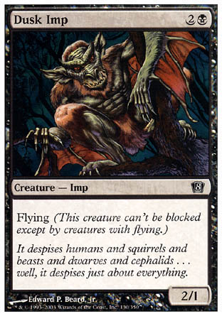 Dusk Imp (8th Edition) Light Play