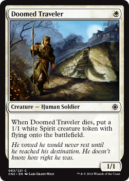 Doomed Traveler (Conspiracy: Take the Crown) Near Mint