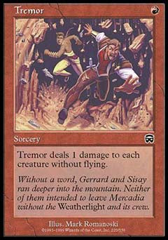 Tremor (Mercadian Masques) Near Mint Foil
