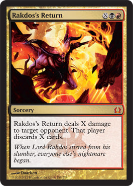 Rakdos's Return (Return to Ravnica) Near Mint Foil