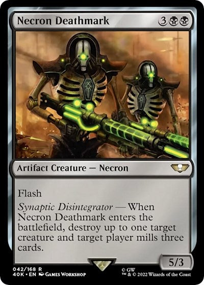 Necron Deathmark (Surge Foil) (Universes Beyond: Warhammer 40K) Near Mint