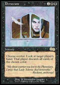 Persecute (Urza's Saga) Near Mint Japanese