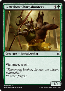 Bitterbow Sharpshooters (Hour of Devastation) Near Mint Foil