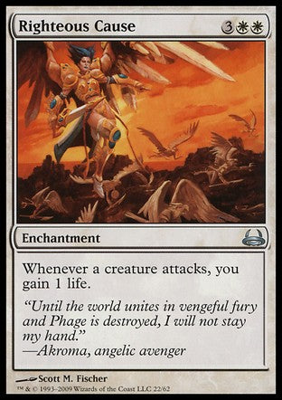 Righteous Cause (Duel Decks: Divine vs Demonic) Near Mint