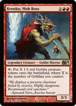 Krenko, Mob Boss (Magic 2013 Core Set) Near Mint