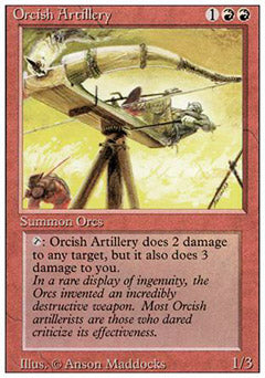 Orcish Artillery (Revised) Near Mint