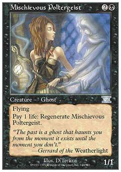 Mischievous Poltergeist (Classic 6th Edition) Good