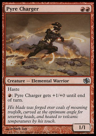 Pyre Charger (Duel Decks: Jace vs Chandra) Near Mint Japanese