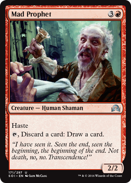 Mad Prophet (Shadows Over Innistrad) Near Mint