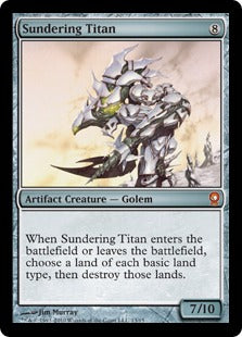 Sundering Titan (From the Vault: Relics) Near Mint Foil