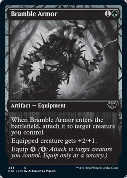 Bramble Armor (455) (Innistrad: Double Feature) Near Mint Foil