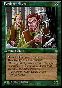 Fyndhorn Elves (Ice Age) Near Mint