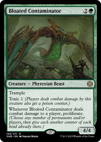 Bloated Contaminator (Phyrexia: All Will Be One) Near Mint Foil
