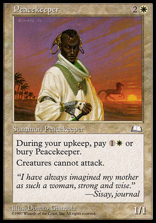 Peacekeeper (Weatherlight) Near Mint