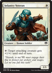 Infantry Veteran (Duel Decks: Speed vs Cunning) Near Mint