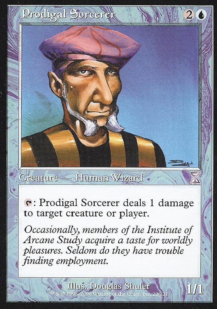 Prodigal Sorcerer (Time Spiral Time Shifted) Near Mint Foil