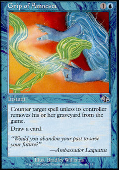 Grip of Amnesia (Judgment) Near Mint Foil