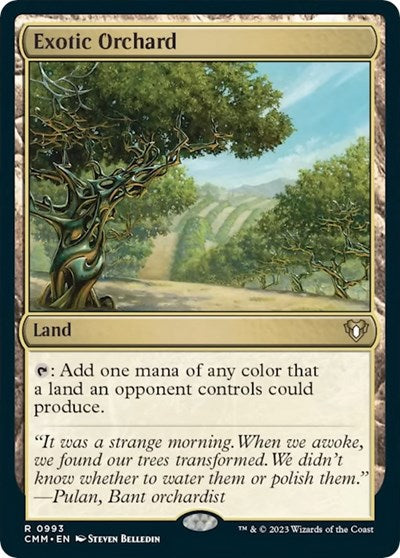 Exotic Orchard (Commander Masters) Near Mint