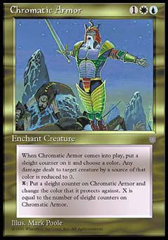 Chromatic Armor (Ice Age) Light Play