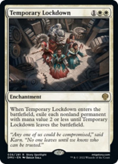 Temporary Lockdown (Dominaria United) Near Mint