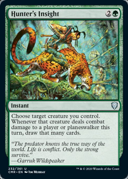 Hunter's Insight (Commander Legends) Near Mint Foil