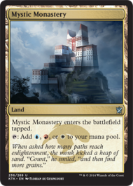 Mystic Monastery (Khans of Tarkir) Near Mint