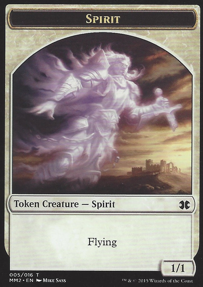 Spirit Token (Modern Masters 2015) Near Mint Foil