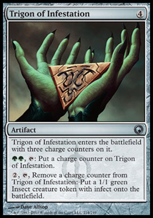 Trigon of Infestation (Scars of Mirrodin) Near Mint