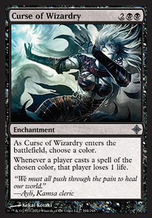 Curse of Wizardry (Rise of the Eldrazi) Near Mint