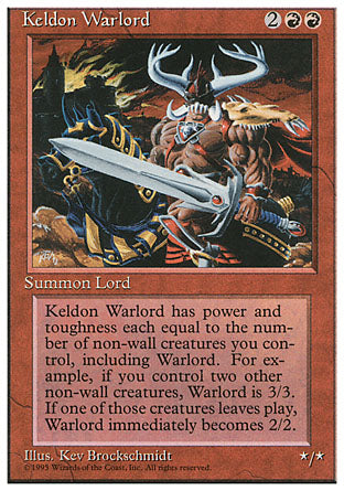 Keldon Warlord (4th Edition) Good