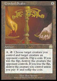 Crooked Scales (Mercadian Masques) Near Mint