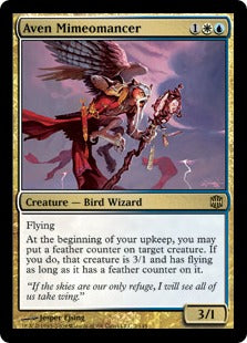 Aven Mimeomancer (Alara Reborn) Light Play