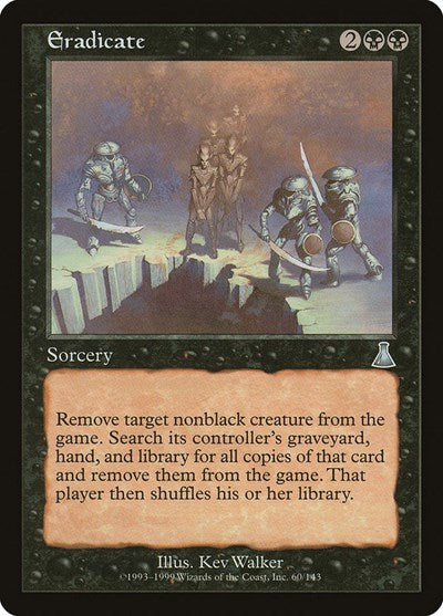 Eradicate (Urza's Destiny) Light Play
