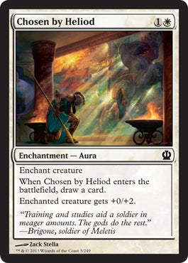 Chosen by Heliod (Theros) Near Mint Foil