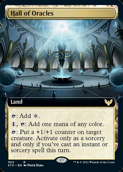 Hall of Oracles (Extended Art) (Strixhaven) Near Mint
