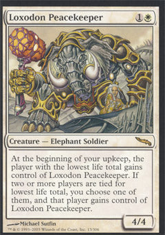 Loxodon Peacekeeper (Mirrodin) Light Play