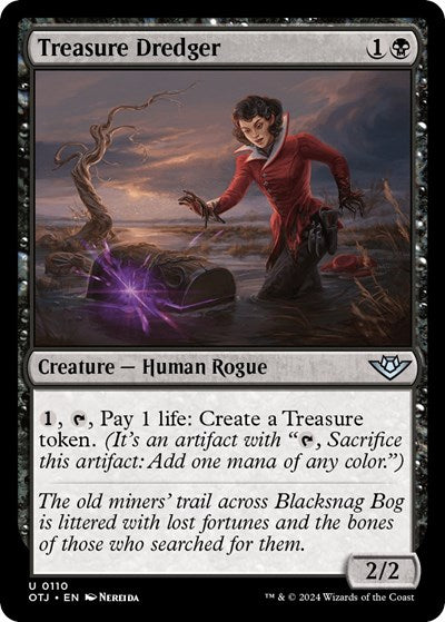 Treasure Dredger (Outlaws of Thunder Junction) Near Mint Foil