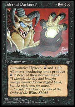 Infernal Darkness (Ice Age) Near Mint