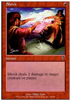 Shock (7th Edition) Near Mint Simplified Chinese