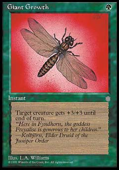 Giant Growth (Ice Age) Light Play