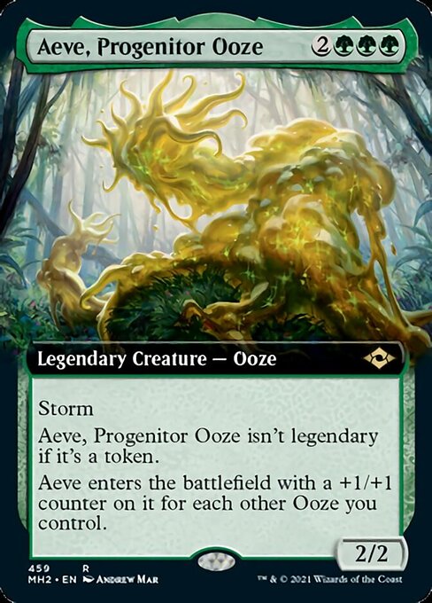 Aeve, Progenitor Ooze (Extended Art) (Modern Horizons 2) Near Mint
