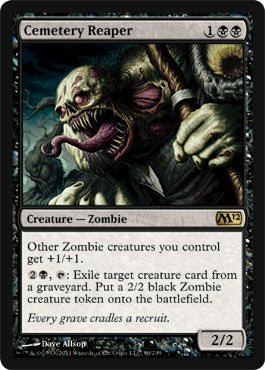 Cemetery Reaper (Magic 2012 Core Set) Near Mint Foil