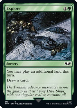 Explore (Surge Foil) (Universes Beyond: Warhammer 40K) Near Mint